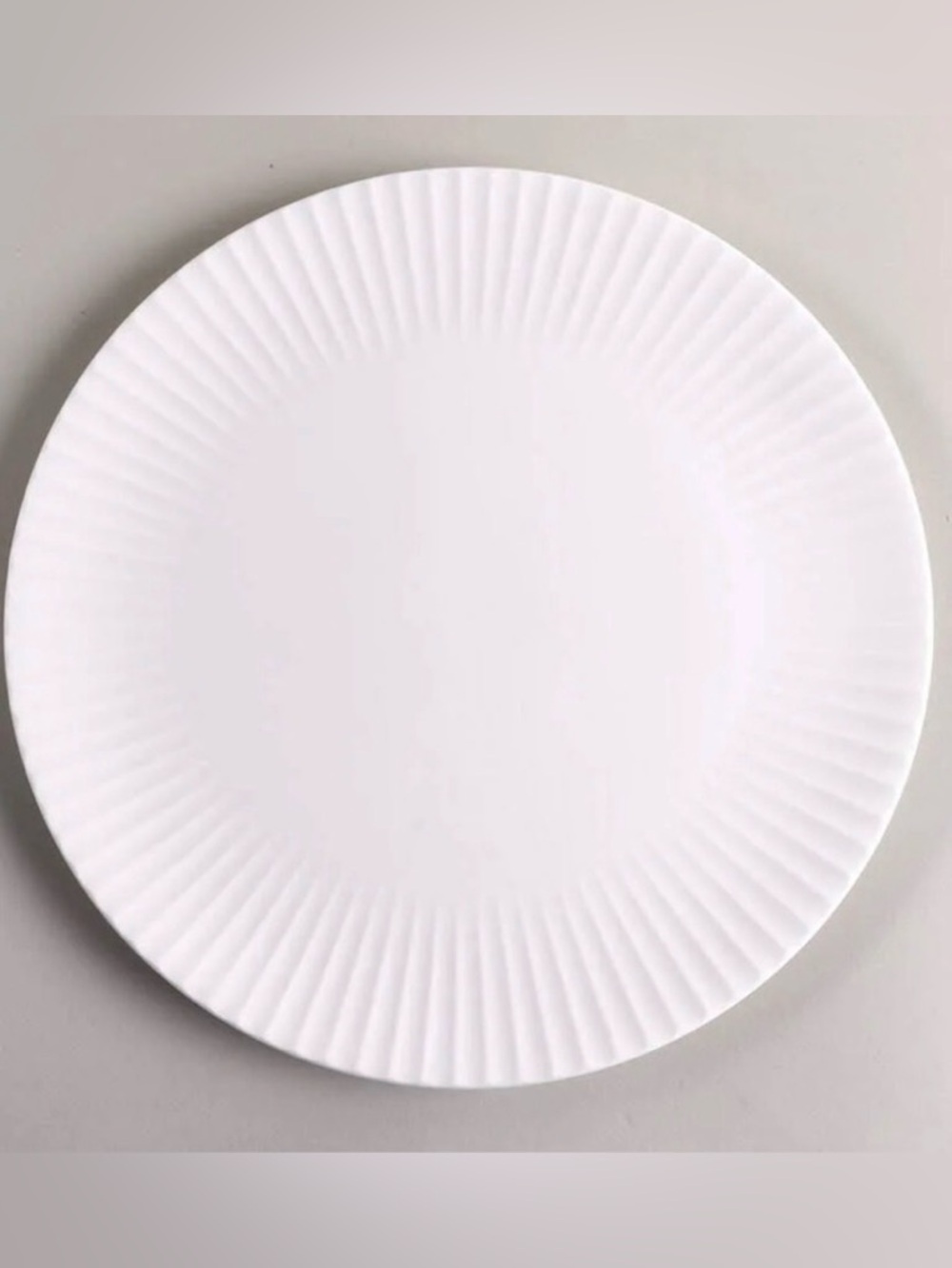 Lenox Scalloped Edge White Bone China Dinner Plate 10.5”